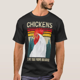 lustige Hühner-Shirts Hühner Das Tier, das Kacke T-Shirt