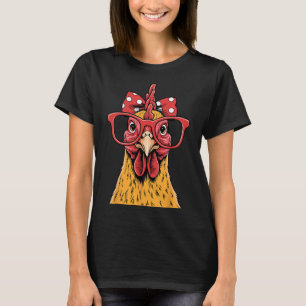 Lustige Hühnerdame Hahn Henne trägt Ndana Frauen T-Shirt