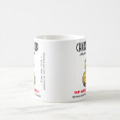 Lustige Hühnersuppe erhalten wohle bald Tasse (Mittel)