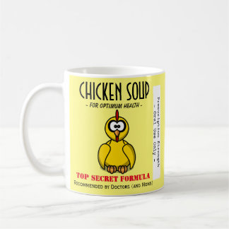 Lustige Hühnersuppe-Tasse Kaffeetasse