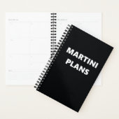 Lustige Humorvolle Martini-Pläne Planer (Anzeige)
