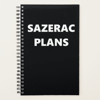 Lustige humorvolle Sazerac-Pläne Planer