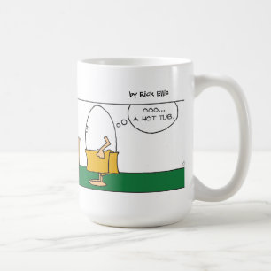 Lustige Humpty Dumpty heiße Wanne Kaffeetasse