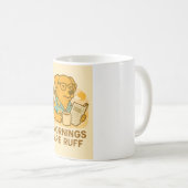 Lustige Hund Kaffeetasse (VorderseiteRechts)
