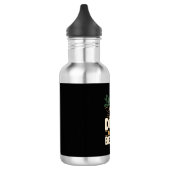 Lustige Hunde machen es besser Edelstahlflasche (Links)
