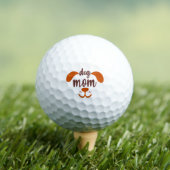 Lustige Hunde-Mama  Golfball (Insitu T-Shirt)