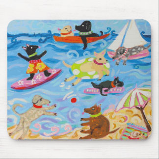 Lustige Hunde Mousepad