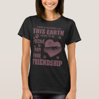 lustige Hundebündlergeschenke schätzen wahre Freun T-Shirt