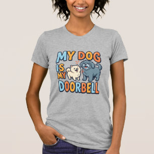 Lustige Hundeklingel Haustierliebhaber T-Shirt