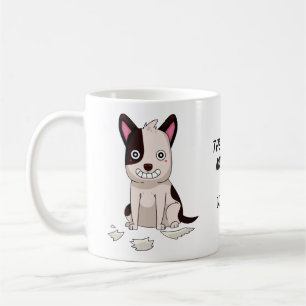 Lustige HundeName- u. -text-Tassen Kaffeetasse