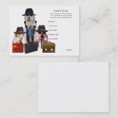 Lustige HundeVisitenkarten Visitenkarte (Vorne/Hinten)