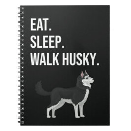Lustige Husky-Mama-Geschenke Sibirischer Hund Papa Notizblock