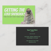 Lustige HVAC-Slogan-Visitenkarten Visitenkarte (Vorne/Hinten)