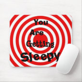 Lustige Hypnotist-Mausunterlage Mousepad (Mit Mouse)