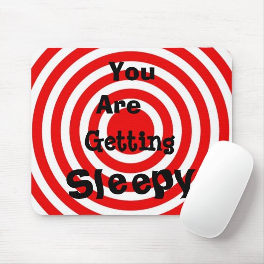 Lustige Hypnotist-Mausunterlage Mousepad (Mit Mouse)