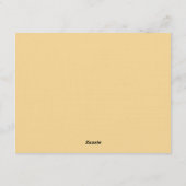 Lustige „Ich bin Veganer“ Danksagungskarte Einladung (Rückseite)