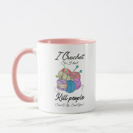 Lustige Ich häkle Rette Ein Leben Yarn Art Tasse