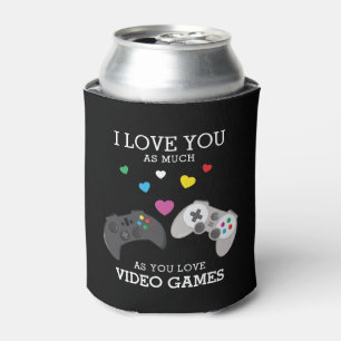 Lustige 'Ich liebe dich' Videospiele   Personalisi Dosenkühler