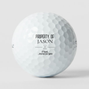 Lustige If Found Personalisierte Name Titleist Golfball