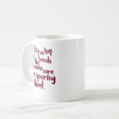 Lustige Ignoriere-Trends-Statement Humor Slogan Kaffeetasse (Vorderseite Links)