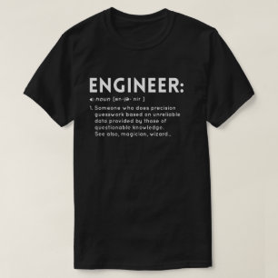 Lustige Ingenieur-Definition T-Shirt