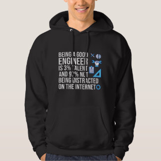 Lustige Ingenieur Kunst Männer Frauen Computer Sof Hoodie