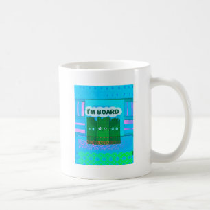 Lustige Inspirierende Grafik Ich langweile mich Te Kaffeetasse