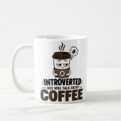 Lustige Introvertierte Kaffeetasse Anti-Sozialer H (Links)