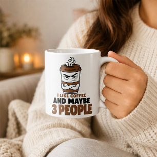 Lustige Introvertierte Kaffeetasse Anti-Soziales G