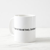 Lustige Introvertierte Kaffeetasse | WLAN-Passwort (Vorderseite Links)
