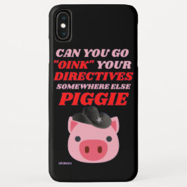 lustige iPhone/iPad Gehäuse "OINK PIGGIE" Case-Mate iPhone Hülle