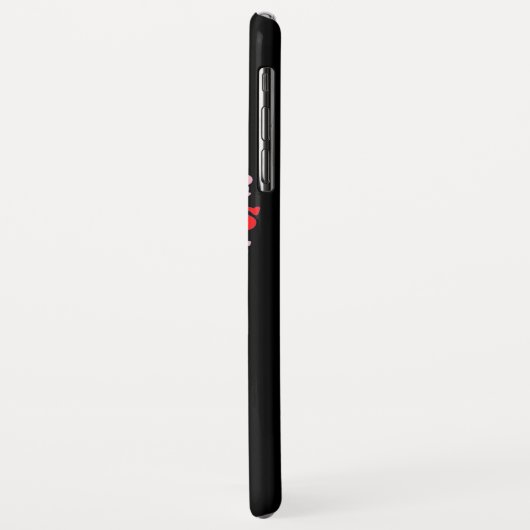 lustige iPhone/iPad Gehäuse "OINK PIGGIE" Case-Mate iPhone Hülle (Hinten/Links)