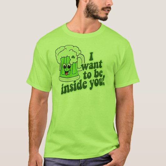 Lustige Iren St. Patricks Tages T-Shirt (Vorderseite)