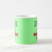 Lustige irische Kobolde Kaffeetasse (Mittel)