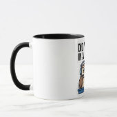 Lustige IT-Support-Eule-Kaffeetasse - "Haben Sie e Tasse (Links)