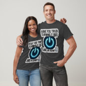 Lustige IT-Tech-Support-Witze: Aus- und Wiedereins T-Shirt (Unisex)