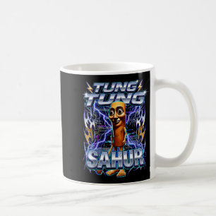 Lustige italienische Gehirnverrottung Tung Tung Tu Kaffeetasse