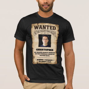 Lustige italienische Lebensmittel Polizei Käse auf T-Shirt