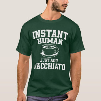 Lustige italienische Macchiato Caffè Latte Freunde T-Shirt
