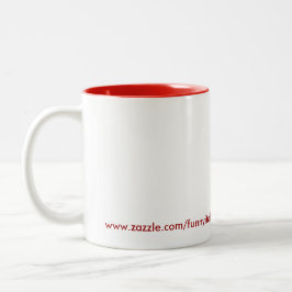 Lustige italienische Tasse