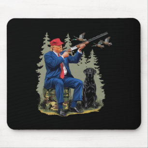 Lustige Jagd Ente Trump Camo Jagd Hallo Jagen Mousepad