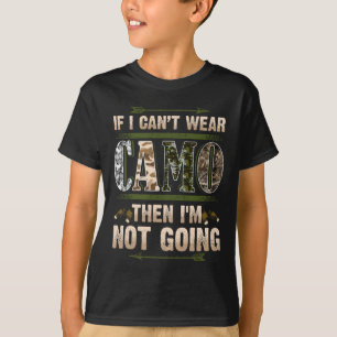 Lustige Jagdk camouflage Jäger Bock Hirsch Land Ro T-Shirt