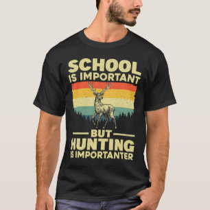 Lustige Jagdkunst für Jungen Männer Hirschjäger Wi T-Shirt