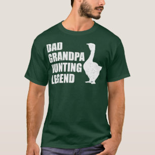 Lustige Jagdmädchen Jäger Papa Opa Jagd-Legende T-Shirt