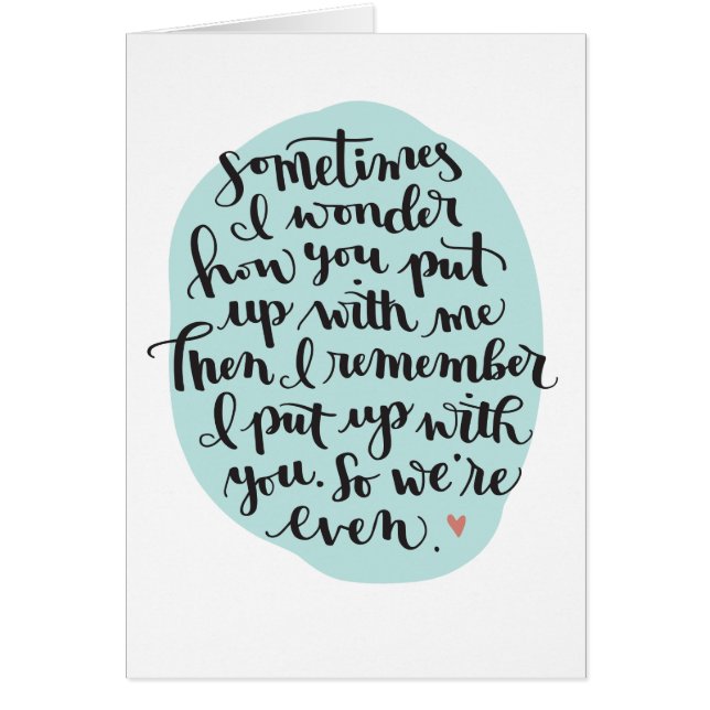 Lustige Jahrestags-Karte für Freund (Vorne)