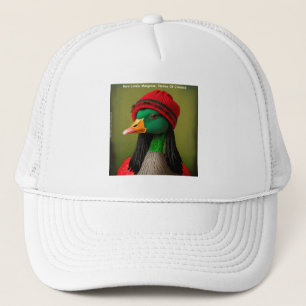 Lustige Jamaika-Manguste-Reggae-Gans Truckerkappe