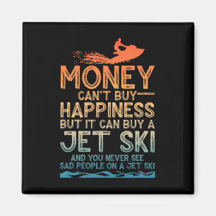 Lustige Jet Ski Kunst für Männer Frauen Kinder Was Magnet