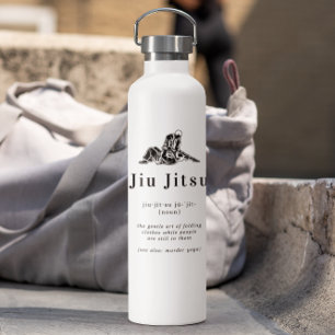 Lustige Jiu Jitsu Definition Personalisiertes Mo Trinkflasche