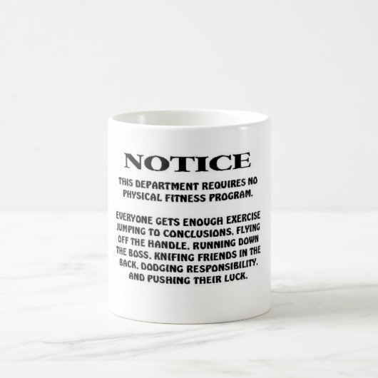 lustige Job-Tasse Kaffeetasse (Mittel)