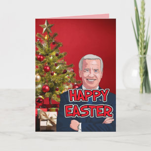 LUSTIGE JOE BIDEN WEIHNACHTEN VERWIRRT LUSTIGE KAR KARTE